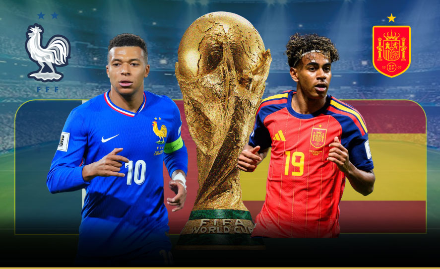 OK9 - Bán kết World Cup 2026: Phân tích tỷ lệ thắng Pháp vs Tây Ban Nha 7 OK9 - Bán kết World Cup 2026: Phân tích tỷ lệ thắng Pháp vs Tây Ban Nha